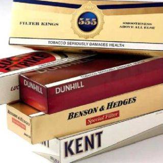 cartons of Davidoff Menthol Box cigarettes made in Germany.  60 packs