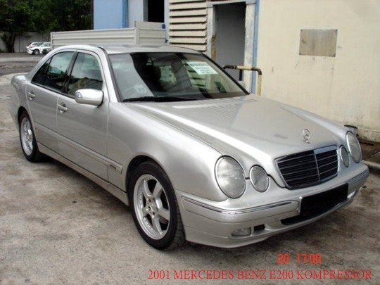 Mercedes e200 kompressor 2001 #6